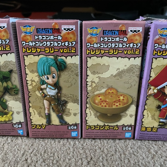 Banpresto Dragon Ball *WCF* Treasure Rally (Vol 2 & 3) World Collectable Figures - Picture 4 of 16